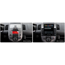 Мултимедия за Kia Soul (2010–2013) 9.7″ - Вертикална