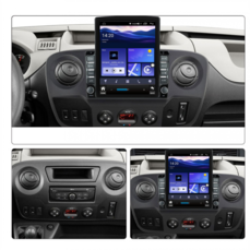 Мултимедия за Renault Master Opel Movano Nissan NV400 (2010–2021) 9.7″ - Вертикална