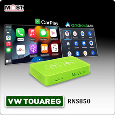 Безжичен Apple CarPlay и Android Auto за Volkswagen Touareg RNS850