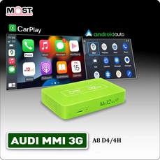 Безжичен Apple Carplay и Android Auto интерфейс  Mr12Volt P 3000 за Audi A8 D4/4H с MMI 3G / 3G+