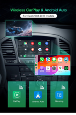 Безжичен Carplay Android Auto интерфейс за Opel Astra Cascada Meriva Zafira Tourer Insignia Mokka Ampera Chevrolet 2008-2016 